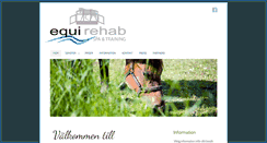 Desktop Screenshot of equirehab.se
