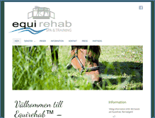 Tablet Screenshot of equirehab.se